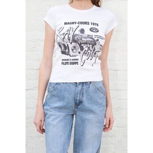 Brandy Melville John Galt Hallie Ray Colt Top Tee